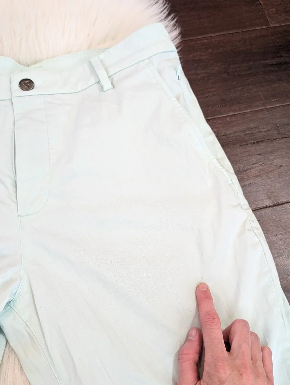 Birddogs Mint Green Golf Athletic Stretch Chinos Pants 32x30